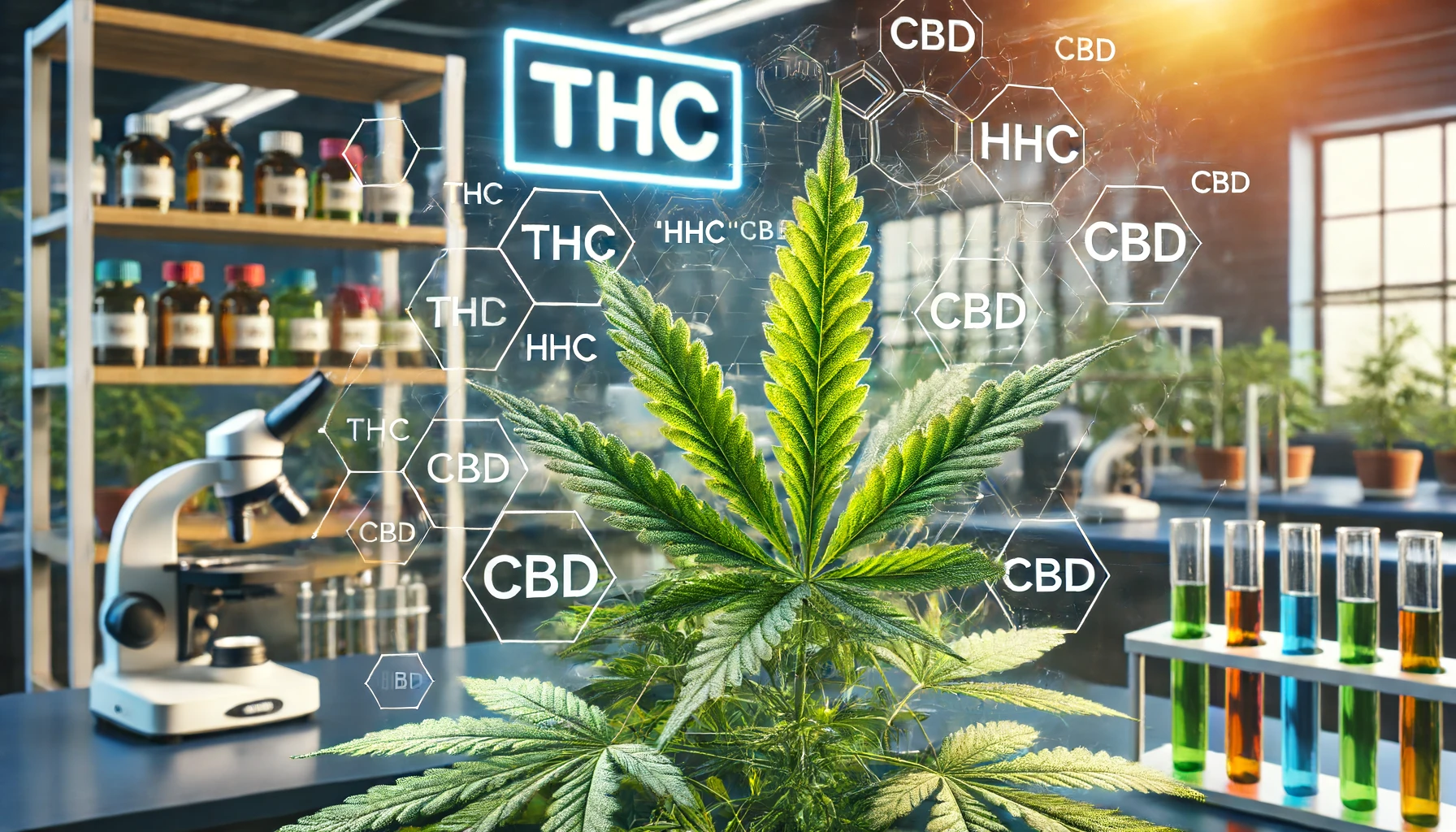 Cannabinoide: THC, HHC, CBD